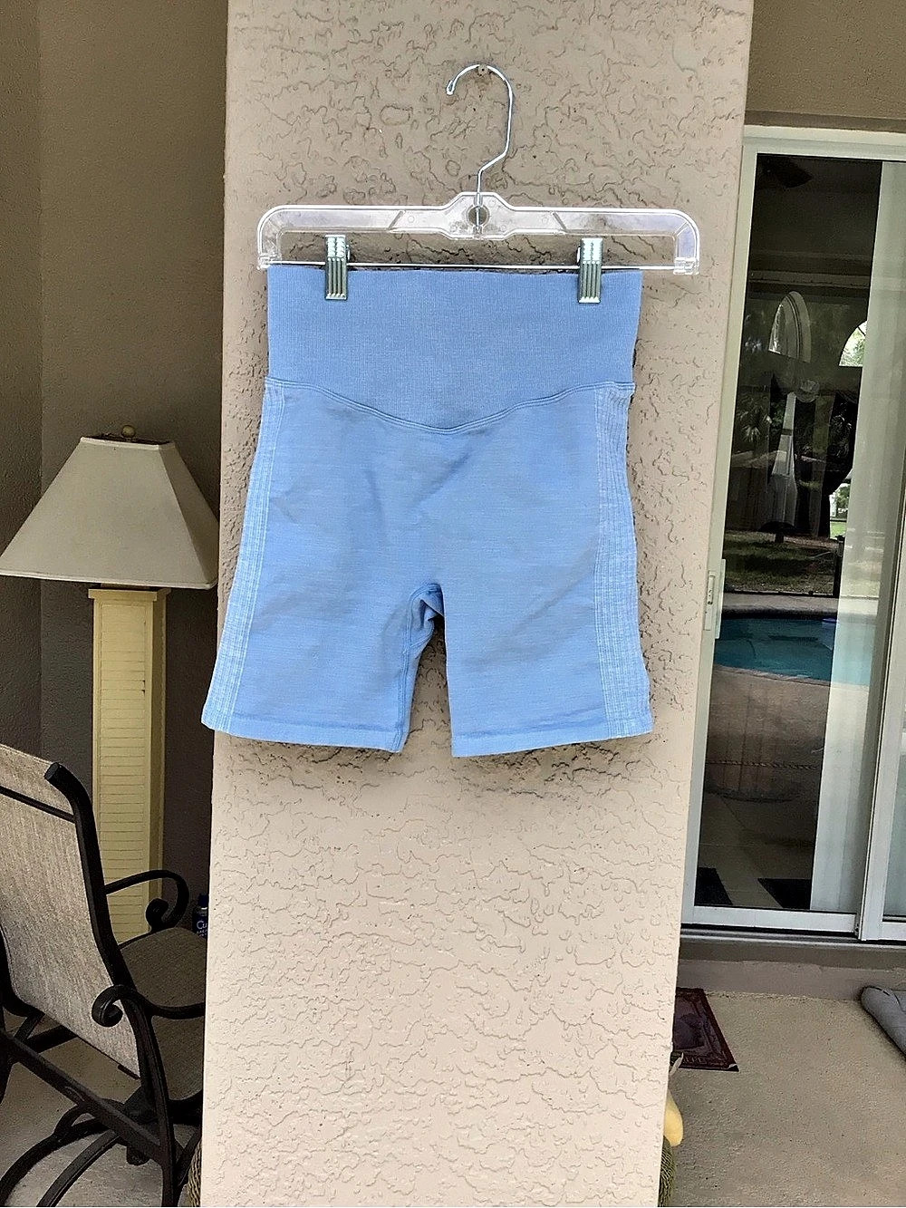 PINK Blue Lounge Shorts Size Small